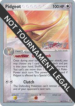 Image of Pidgeot - 2006 (Hiroki Yano) 010  World Championship Decks - Rare