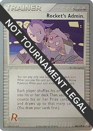 Image of Rocket's Admin. - 2006 (Jason Klaczynski) 086  World Championship Decks - Uncommon