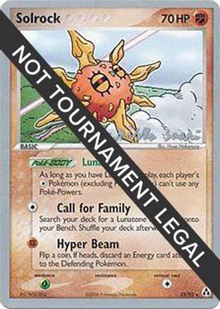 Image of Solrock (25) 025  World Championship Decks - Rare
