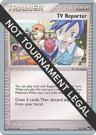 Image of TV Reporter - 2006 (Jason Klaczynski) 011  World Championship Decks - Uncommon
