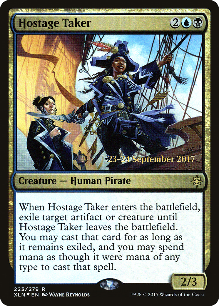 Image of Hostage Taker (PRE-223) - Ixalan Promos Foil