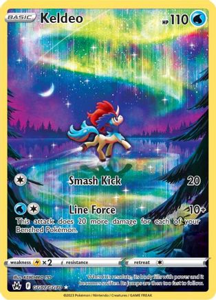 Image of Keldeo GG07/GG70  - Holofoil Crown Zenith Galarian Gallery - Ultra Rare