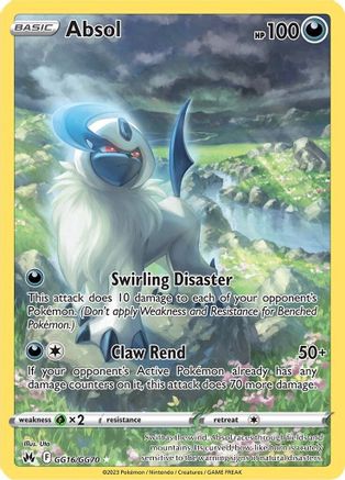 Image of Absol GG16/GG70  - Holofoil Crown Zenith Galarian Gallery - Ultra Rare