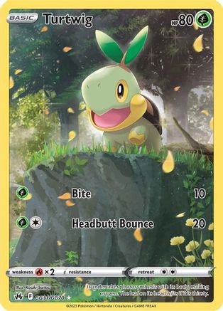 Image of Turtwig GG31/GG70  - Holofoil Crown Zenith Galarian Gallery - Ultra Rare