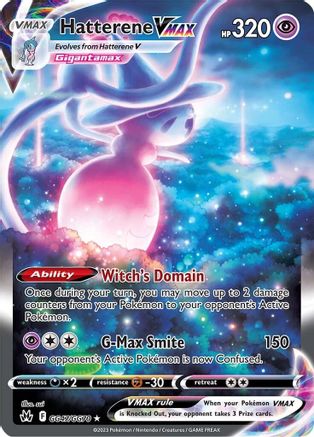Image of Hatterene VMAX GG47/GG70  - Holofoil Crown Zenith Galarian Gallery - Ultra Rare