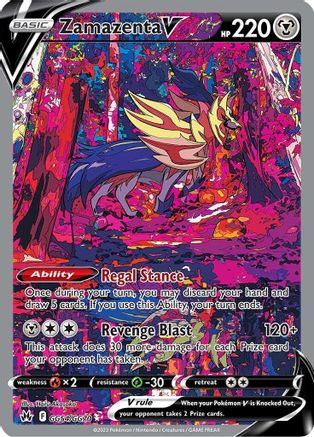 Image of Zamazenta V GG54/GG70  - Holofoil Crown Zenith Galarian Gallery - Ultra Rare