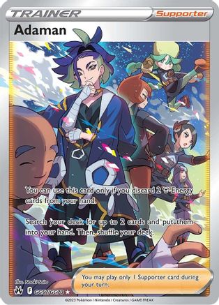 Image of Adaman GG57/GG70  - Holofoil Crown Zenith Galarian Gallery - Ultra Rare