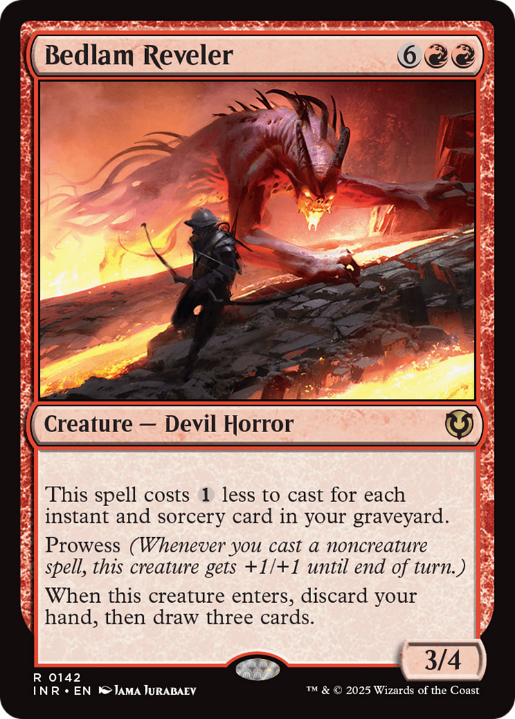 Image of Bedlam Reveler (INR-142) - Innistrad Remastered