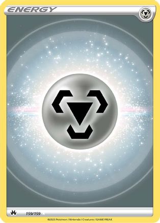 Image of Metal Energy (Texture Full Art) 159/159  - Holofoil Crown Zenith - Ultra Rare