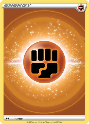 Image of Fighting Energy (Texture Full Art) 157/159  - Holofoil Crown Zenith - Ultra Rare
