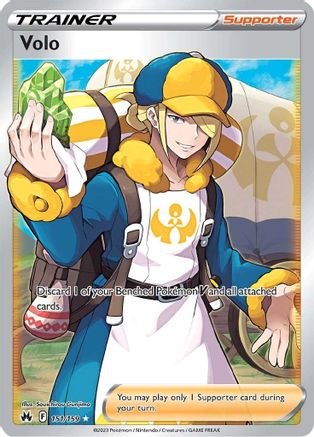 Image of Volo (Full Art) 151/159  - Holofoil Crown Zenith - Ultra Rare