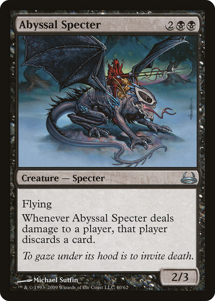 Image of Abyssal Specter (DDC-040) - Duel Decks: Divine vs. Demonic
