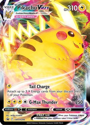 Image of Pikachu VMAX SWSH286  - Holofoil SWSH Sword & Shield Promo Cards - Promo