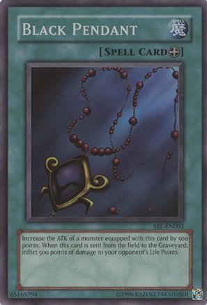 Image of Black Pendant (SRL-EN003) - Spell Ruler (Worldwide English) Unlimited