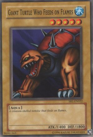 Image of Giant Turtle Who Feeds on Flames (SRL-EN022) - Spell Ruler (Worldwide English) Unlimited