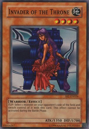 Image of Invader of the Throne (SRL-EN026) - Spell Ruler (Worldwide English) Unlimited