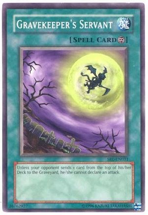 Image of Gravekeeper's Servant (SRL-EN031) - Spell Ruler (Worldwide English) Unlimited