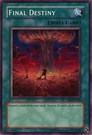 Image of Final Destiny (SRL-EN035) - Spell Ruler (Worldwide English) Unlimited