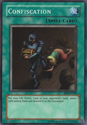 Image of Confiscation (SRL-EN038) - Spell Ruler (Worldwide English) Unlimited