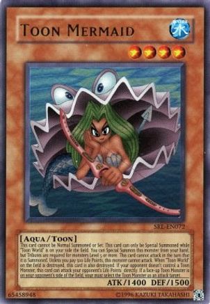 Image of Toon Mermaid (SRL-EN072) - Spell Ruler (Worldwide English) Unlimited
