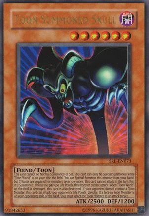 Image of Toon Summoned Skull (SRL-EN073) - Spell Ruler (Worldwide English) Unlimited