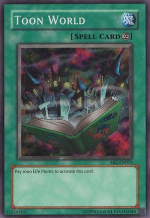 Image of Toon World (SRL-EN076) - Spell Ruler (Worldwide English) Unlimited