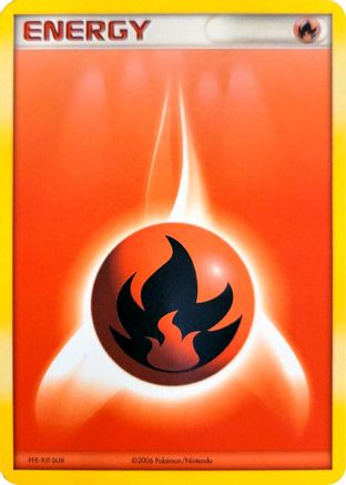 Image of Fire Energy (2006 Unnumbered)  League & Championship Cards - Common