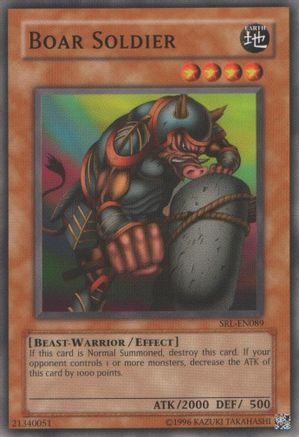 Image of Boar Soldier (SRL-EN089) - Spell Ruler (Worldwide English) Unlimited