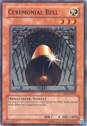 Image of Ceremonial Bell (SRL-EN092) - Spell Ruler (Worldwide English) Unlimited