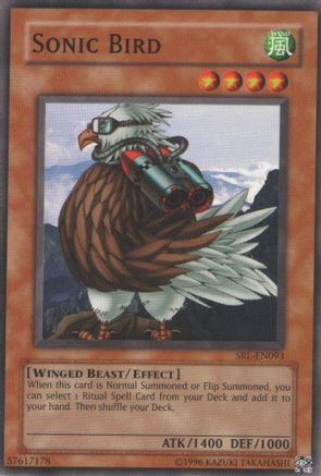 Image of Sonic Bird (SRL-EN093) - Spell Ruler (Worldwide English) Unlimited