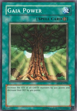 Image of Gaia Power (SRL-EN096) - Spell Ruler (Worldwide English) Unlimited