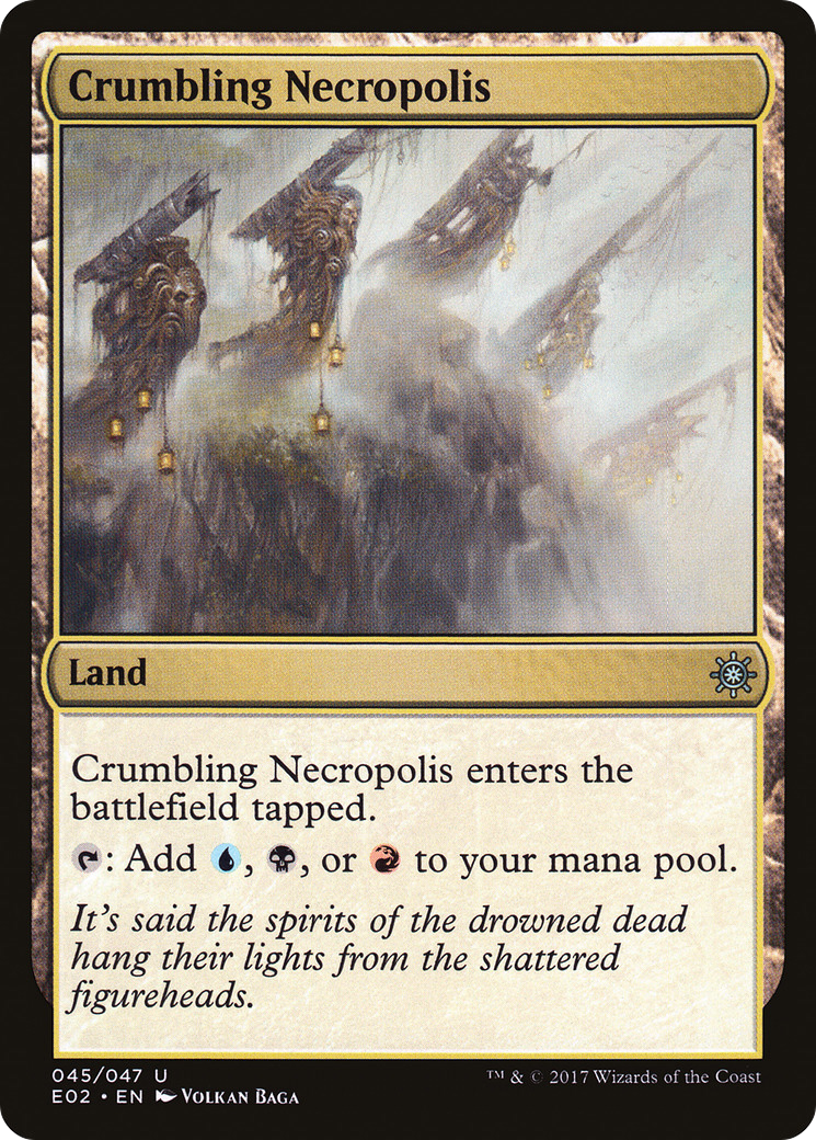 Image of Crumbling Necropolis (E02-045) - Explorers of Ixalan