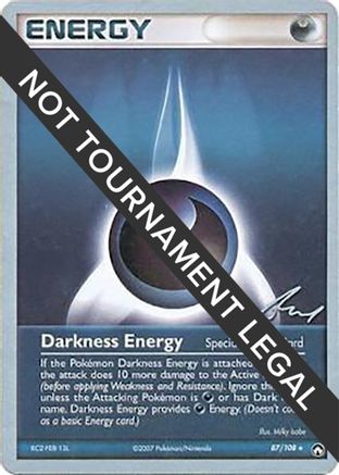Image of Darkness Energy - 2007 (Tom Roos) 087  World Championship Decks - Rare