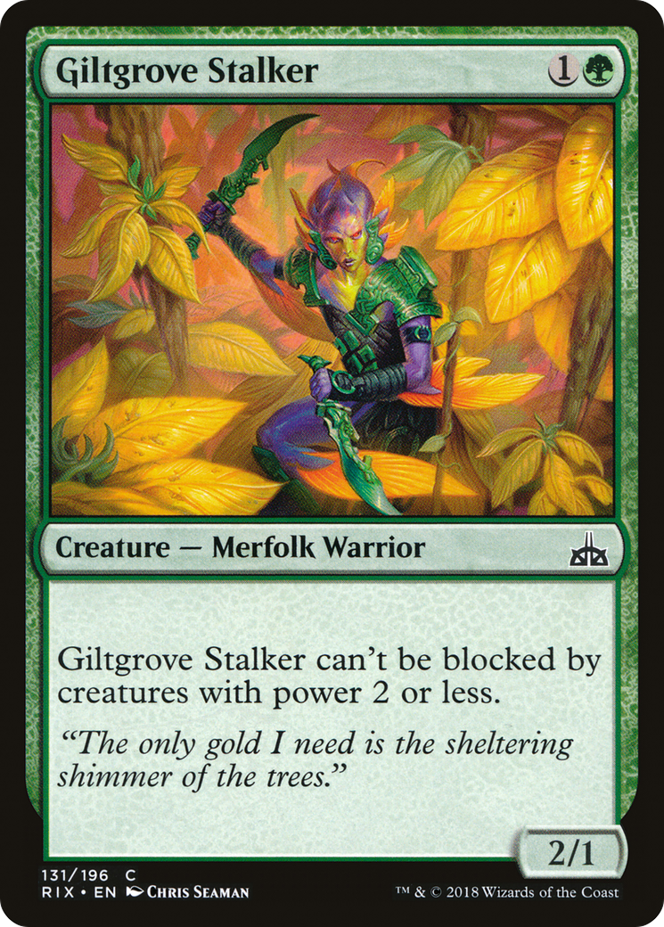 Image of Giltgrove Stalker (RIX-131) - Rivals of Ixalan Foil