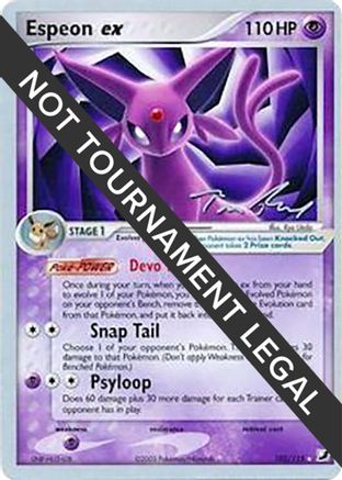 Image of Espeon ex - 2007 (Tom Roos) 102  World Championship Decks - Rare