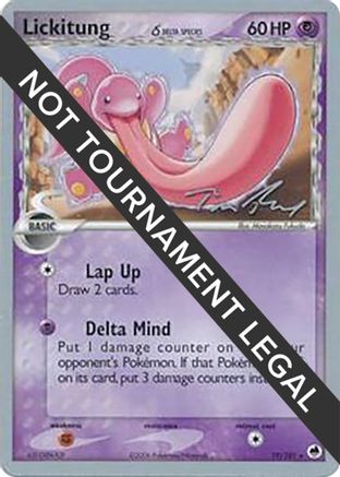 Image of Lickitung (Delta Species) - 2007 (Tom Roos) 019  World Championship Decks - Rare