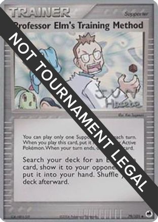 Image of Professor Elm's Training Method - 2007 (Jun Hasebe) 079  World Championship Decks - Uncommon