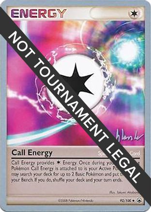 Image of Call Energy - 2008 (Dylan Lefavour) 092  World Championship Decks - Uncommon