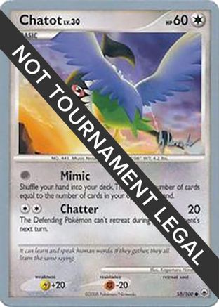 Image of Chatot - 2008 (Dylan Lefavour) 055  World Championship Decks - Common