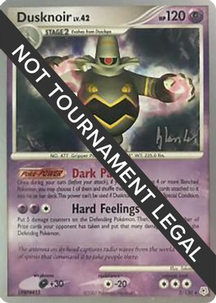 Image of Dusknoir 002  World Championship Decks - Holo Rare
