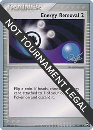 Image of Energy Removal 2 - 2008 (Paul Atanassov) 074  World Championship Decks - Uncommon