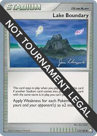Image of Lake Boundary - 2008 (Jason Klaczynski) 112  World Championship Decks - Uncommon
