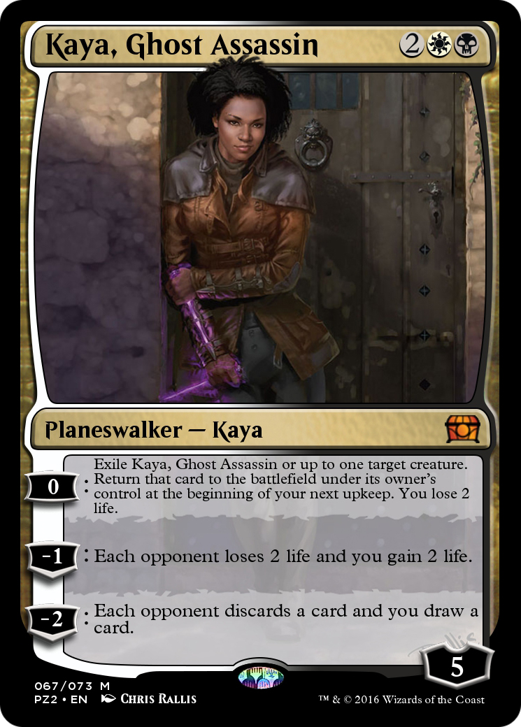 Image of Kaya, Ghost Assassin (PZ2-067) - Treasure Chest