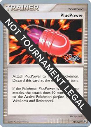 Image of PlusPower - 2008 (Paul Atanassov) 121  World Championship Decks - Uncommon