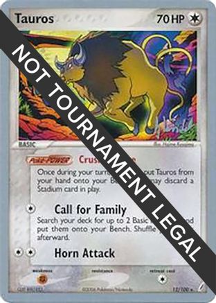 Image of Tauros - 2008 (Dylan Lefavour) 012  World Championship Decks - Rare