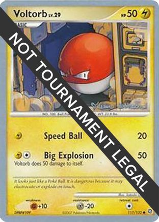 Image of Voltorb - 2008 (Tristan Robinson) 117  World Championship Decks - Common