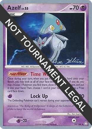Image of Azelf - 2009 (Stephen Silvestro) 019  World Championship Decks - Rare