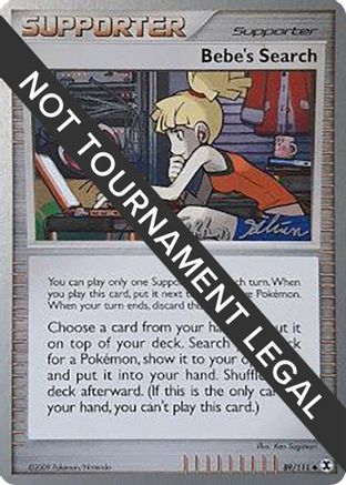 Image of Bebe's Search - 2009 (Stephen Silvestro) 089  World Championship Decks - Uncommon