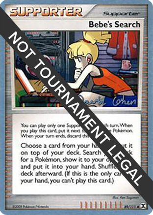 Image of Bebe's Search - 2009 (David Cohen) 089  World Championship Decks - Uncommon
