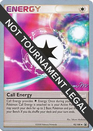 Image of Call Energy - 2009 (Jason Martinez) 092  World Championship Decks - Uncommon